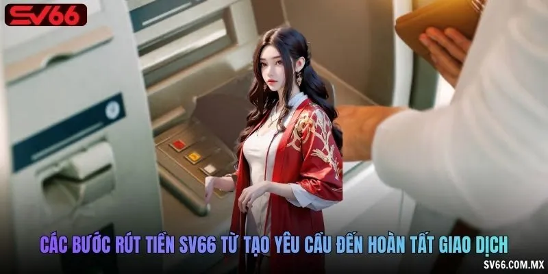 Các bước rút tiền SV66 từ tạo yêu cầu đến hoàn tất giao dịch