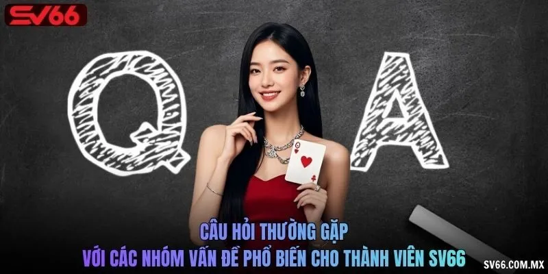 Câu hỏi thường gặp với các nhóm vấn đề phổ biến cho thành viên SV66