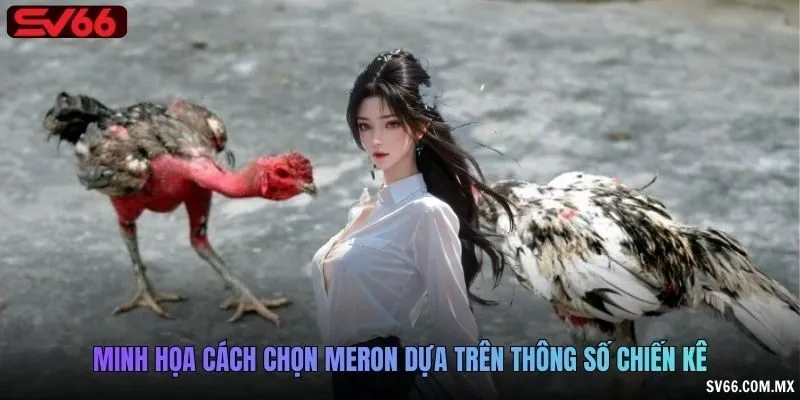Minh họa cách chọn Meron dựa trên thông số chiến kê
