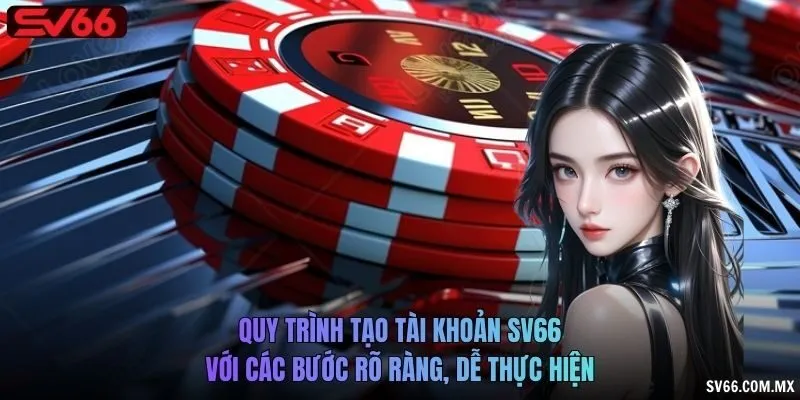 Quy trình tạo tài khoản SV66 với các bước rõ ràng, dễ thực hiện